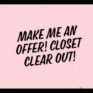 Make me an offer on what you love.